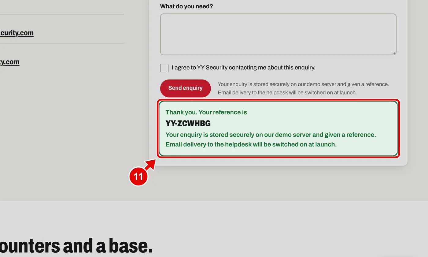 Screen grab from Contact, on a computer. A red box marks the part to use.