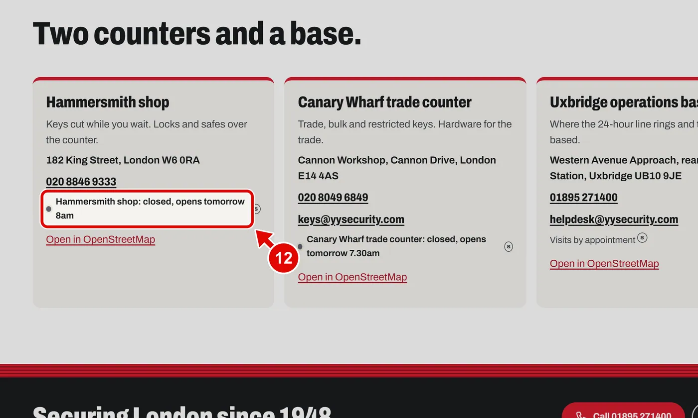 Screen grab from Contact, on a computer. A red box marks the part to use.