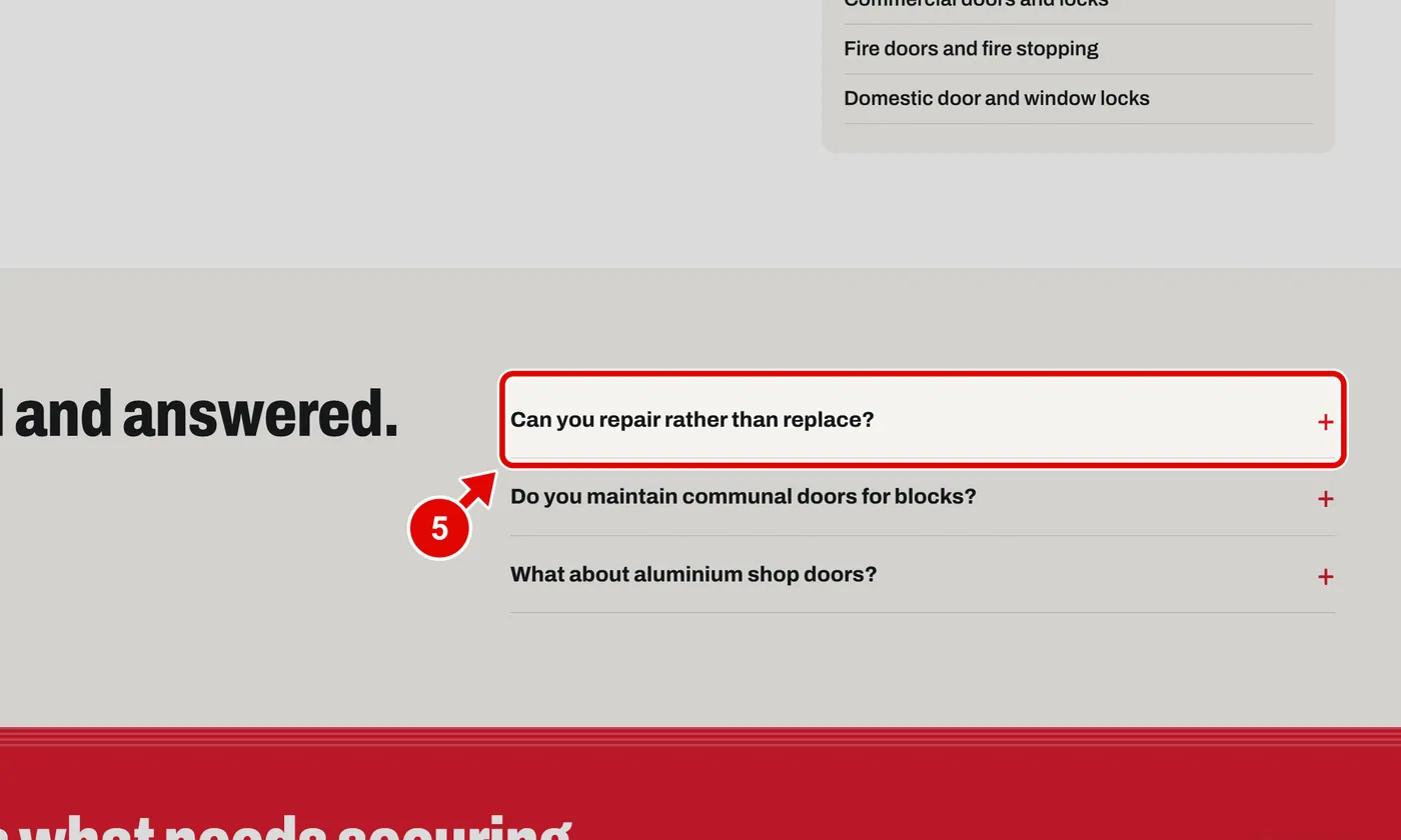 Screen grab from Services, on a computer. A red box marks the part to use.