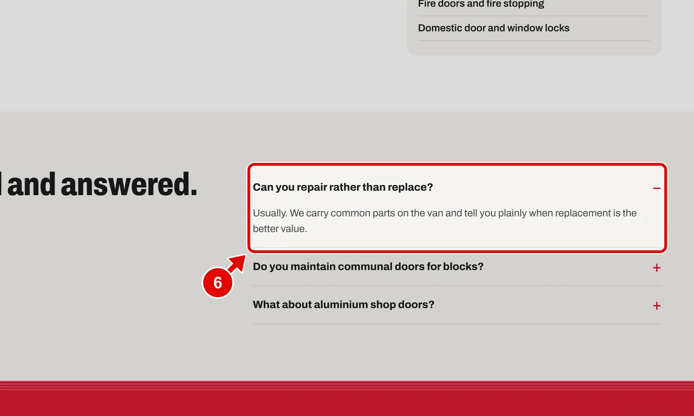 Screen grab from Services, on a computer. A red box marks the part to use.
