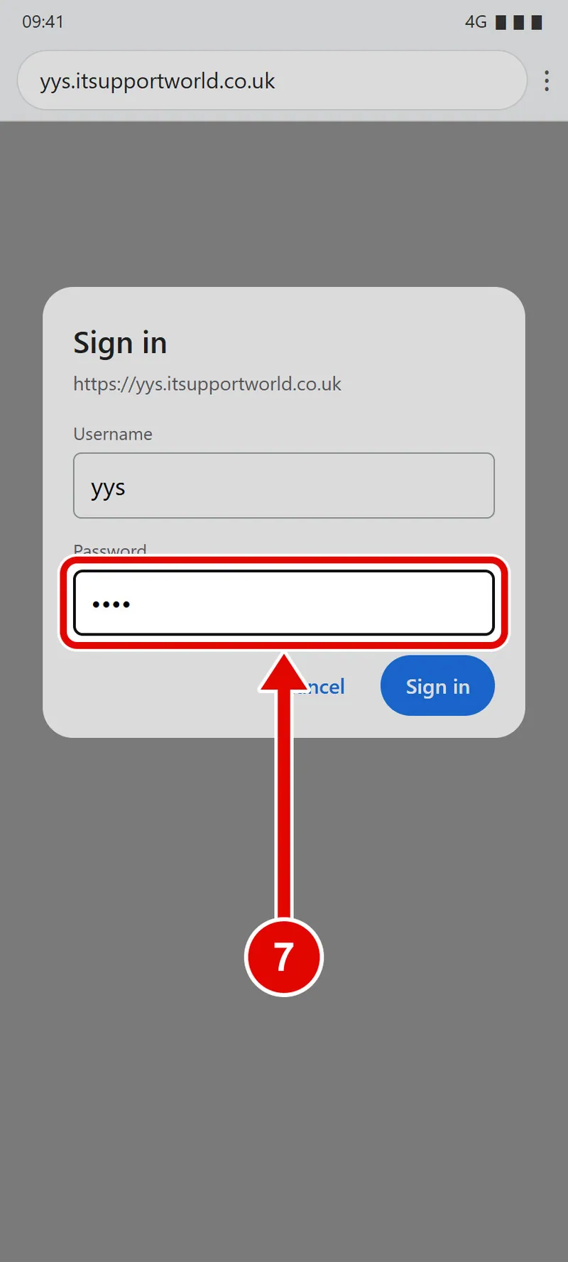 Screen grab from Open the website, on a phone. A red box marks the part to use.